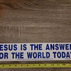 Religious Vinyl Sticker